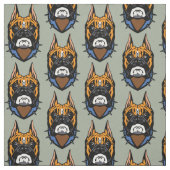 Boxhund Stoff (Muster)