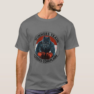 Boxhunde trainieren Fitnessstudio Dog Liebhaber ge T-Shirt