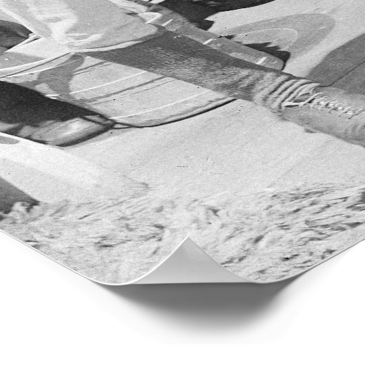 Boxing: 1890 poster (Ecke)