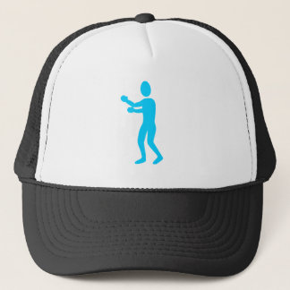 Boxing-Abbildung: Sky Blue Truckerkappe