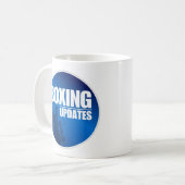 Boxing aktualisiert Offizielle Logo-Tasse Kaffeetasse (Vorderseite Links)