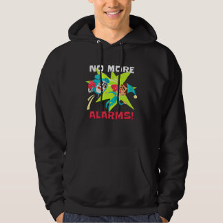 Boxing Alarm Clock No Mores Alarms Wake Up Hoodie