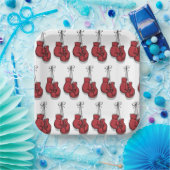 Boxing Birthday Party Red Gloves Pappteller (Party)