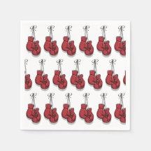 Boxing Birthday Party Red Gloves