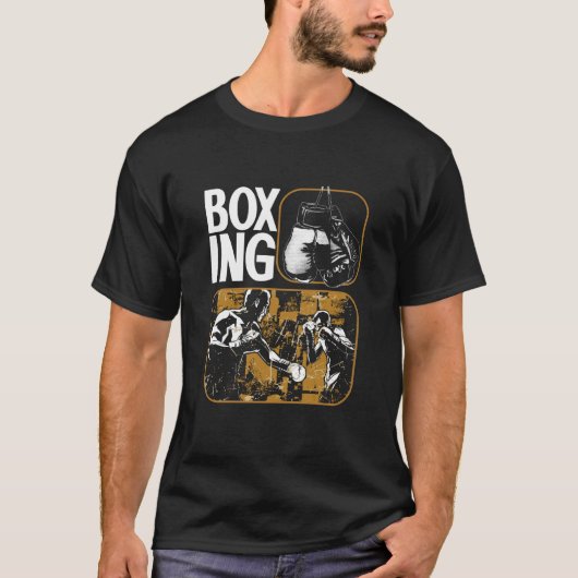 Boxing Boxer Gloves MMA Fighting Fighter T-Shirt (Vorderseite)
