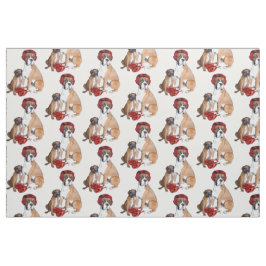 Boxing Boxhund Stoff