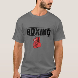 Boxing Boxing Boxen Vintage Gloves Boxen Geschenk T-Shirt