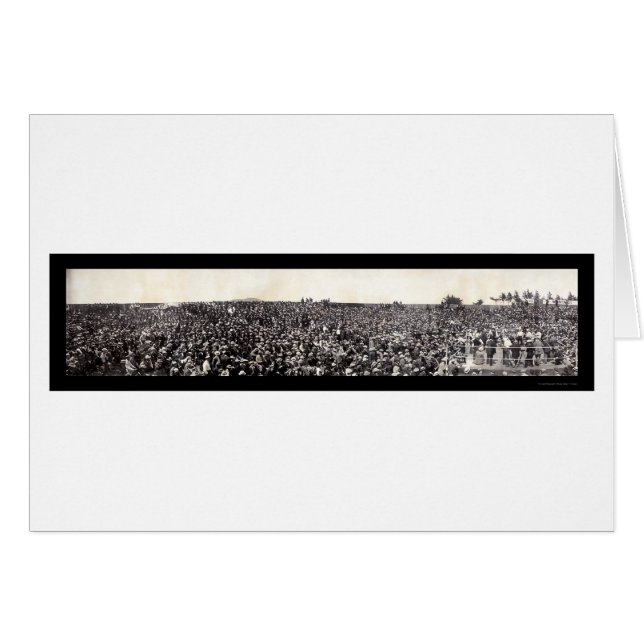 Boxing Burns Squires Foto 1907 (Vorderseite (Horizontal))