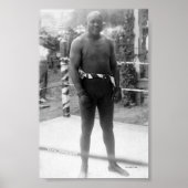 Boxing Champion Jack Johnson Poster (Vorne)