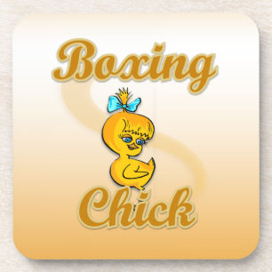 Boxing Chick Untersetzer