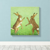 Boxing Clever Leinwanddruck (Insitu (Holzboden))