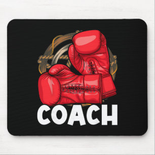 Boxing Coach - Kickboxen Kickboxer Fitnessstudio B Mousepad