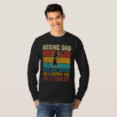 Boxing Dad Like A Normal Dad Only Cooler Father's  T-Shirt (Vorne ganz)