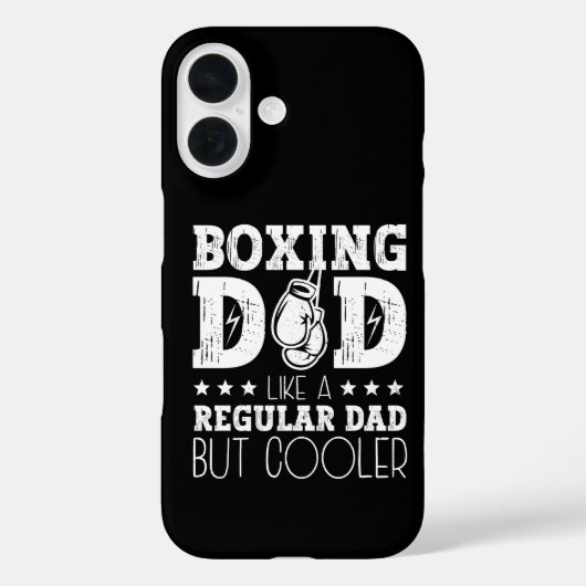 Boxing Dad wie ein normaler Dad, aber cooler Case-Mate iPhone Hülle (Rückseite)