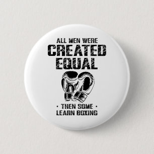 Boxing Day Liebt Boxen Trainiert Coach Fighter  Button
