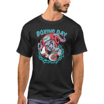 Boxing Day Süßer Kämpfer Cartoon Streetwear Design