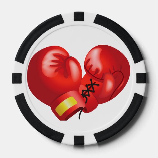Boxing Design Poker Chips (Vorderseite)