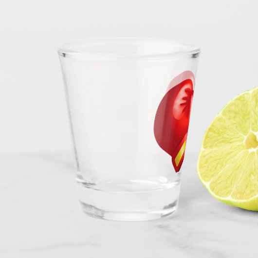 Boxing Design Shot Glass Schnapsglas (Links)