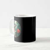 Boxing Dinosaur Boxer Dino Kickboxing T-rex Boxing Kaffeetasse (Vorderseite Links)