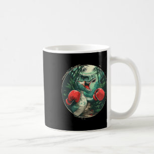Boxing Dinosaur Boxer Dino Kickboxing T-rex Boxing Kaffeetasse