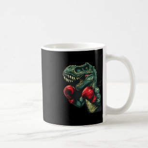 Boxing Dinosaur Boxer Dino Kickboxing T-rex Boxing Kaffeetasse