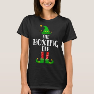 Boxing Elf Matching Familie Weihnachten Pajama T-Shirt