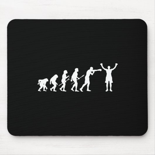 Boxing Evolution - Boxing Lover Boxer Kickboxing F Mousepad (Vorne)