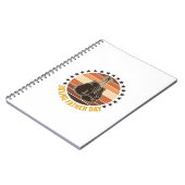 Boxing Father Day Vintage Gloves Shirt Design_1 Notizblock (Linke Seite)