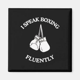Boxing-Faust Cool Kickboxing Vintage-Bekleidung fü Magnet
