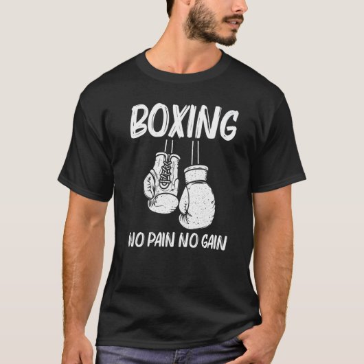 Boxing For Men Women Kickboxing Coach Boxer Gloves T-Shirt (Vorderseite)