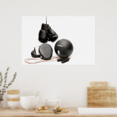 BOXING-GERÄT POSTER (Küche)