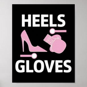 Boxing Girl Boxer Female Coach Combat Sport Train Poster