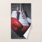 Boxing gloves  badhandtuch set (Handtuch)