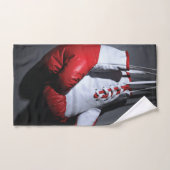 Boxing gloves  badhandtuch set (Handtuch)