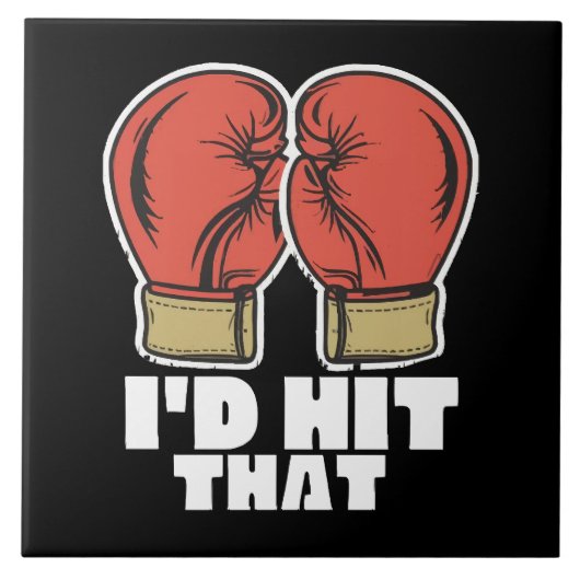 Boxing Gloves Fliese (Vorderseite)