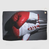 Boxing Gloves Golfhandtuch (Horizontal)