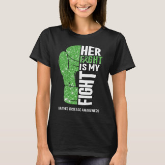 Boxing Gloves Graves Disease Warrior T-Shirt