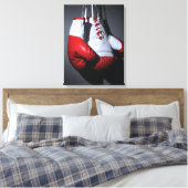 Boxing gloves leinwanddruck (Insitu (Schlafzimmer))