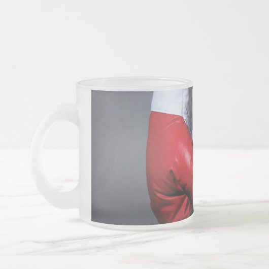 Boxing gloves mattglastasse (Links)
