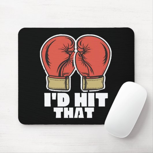 Boxing Gloves Mousepad (Mit Mouse)