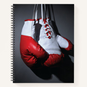 Boxing gloves notizblock