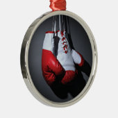 Boxing Gloves Ornament Aus Metall (Rechts)