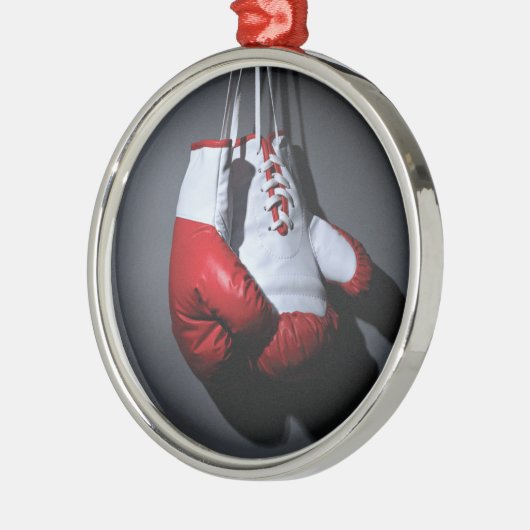 Boxing Gloves Ornament Aus Metall (Links)