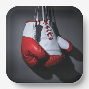 Boxing Gloves Pappteller