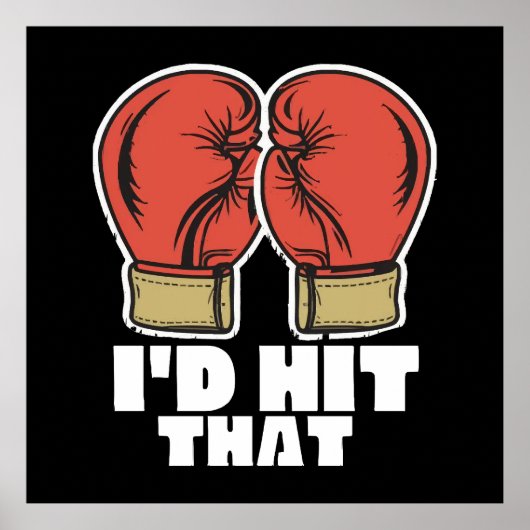 Boxing Gloves Poster (Vorne)