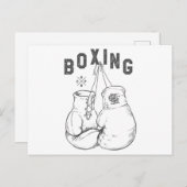 Boxing Gloves Postkarte (Vorne/Hinten)