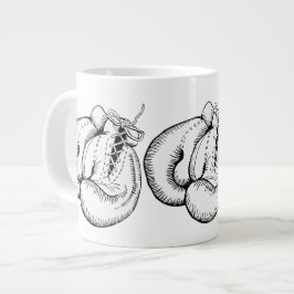 BOXING GLOVES SPORTY DESIGN Jumbo-Tasse