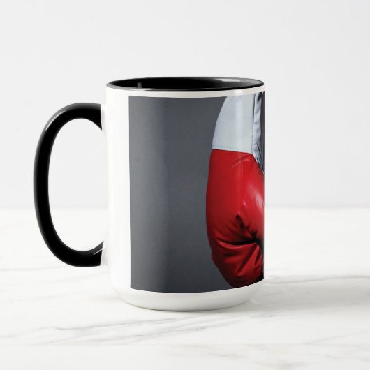 Boxing gloves tasse (Links)