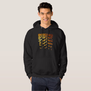 Boxing Graphic Art - Boxer Hoodie