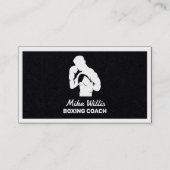 Boxing Gym Premium Visitenkarte (Vorderseite)